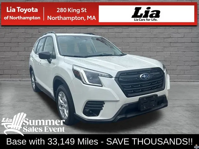 White 2024 Subaru Forester for sale in Northampton, MA