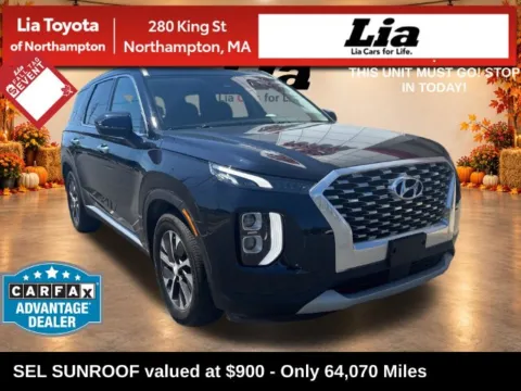 Blue 2020 Hyundai Palisade SEL for sale in Northampton, MA