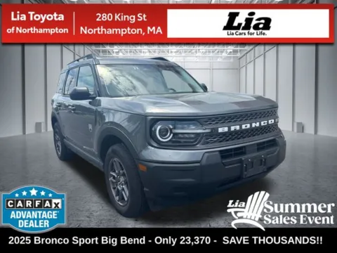 Gray 2025 Ford Bronco Sport Big Bend for sale in Northampton, MA
