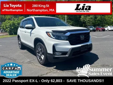 White 2022 Honda Passport EX-L for sale in Northampton, MA