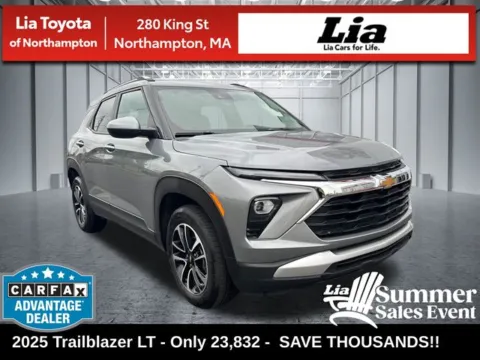 Gray 2025 Chevrolet TrailBlazer LT for sale in Northampton, MA