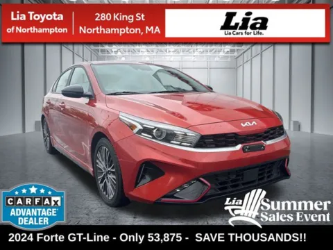 Orange 2024 Kia Forte GT-Line for sale in Northampton, MA