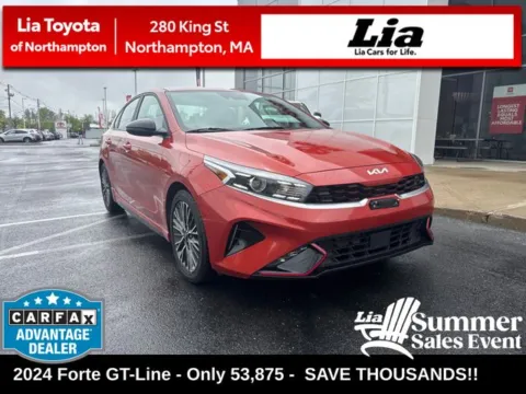 Orange 2024 Kia Forte GT-Line for sale in Northampton, MA
