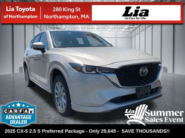 Unknown 2025 Mazda CX-5 2.5 S Preferred Package for sale in Northampton, MA