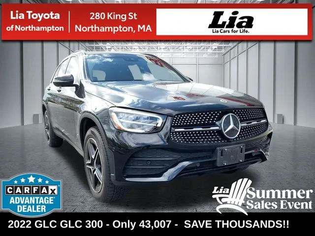 Black 2022 Mercedes-Benz GLC 300 for sale in Northampton, MA