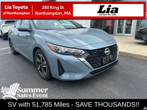 Gray 2024 Nissan Sentra SV for sale in Northampton, MA