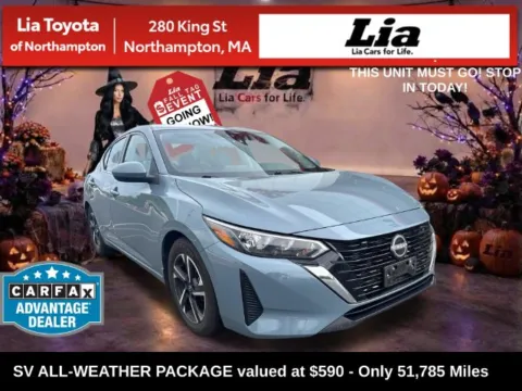 Gray 2024 Nissan Sentra SV for sale in Northampton, MA