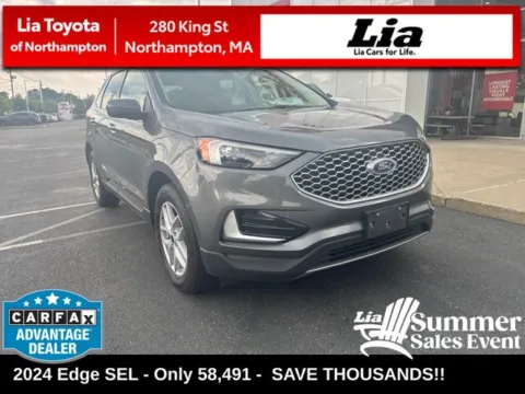 Gray 2024 Ford Edge SEL for sale in Northampton, MA