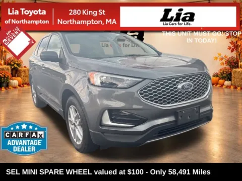 Gray 2024 Ford Edge SEL for sale in Northampton, MA