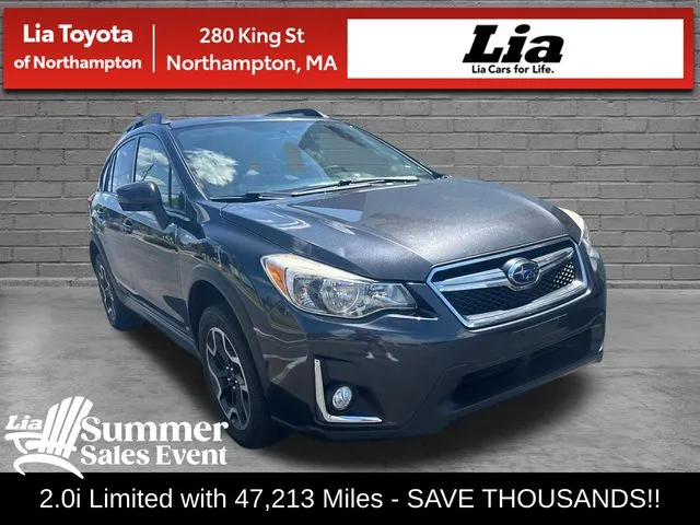 Gray 2016 Subaru Crosstrek 2.0i Limited for sale in Northampton, MA