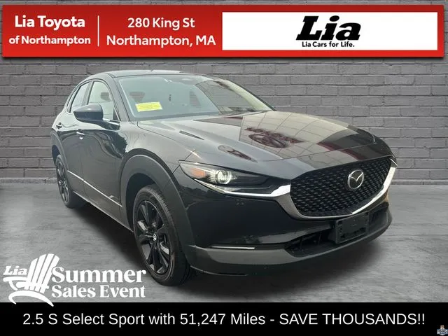 Black 2024 Mazda CX-30 2.5 S Select Sport for sale in Northampton, MA