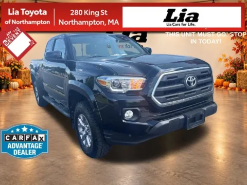 Black 2017 Toyota Tacoma SR5 for sale in Northampton, MA
