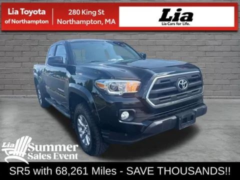 Black 2017 Toyota Tacoma SR5 for sale in Northampton, MA