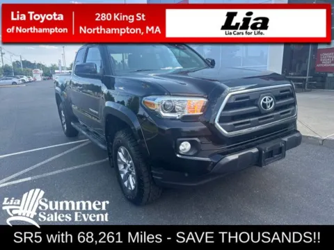 Black 2017 Toyota Tacoma SR5 for sale in Northampton, MA