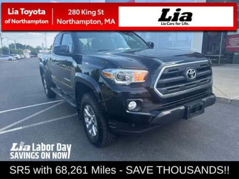 Black 2017 Toyota Tacoma SR5 for sale in Northampton, MA