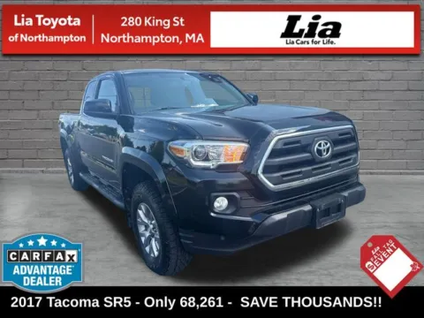 Black 2017 Toyota Tacoma SR5 for sale in Northampton, MA