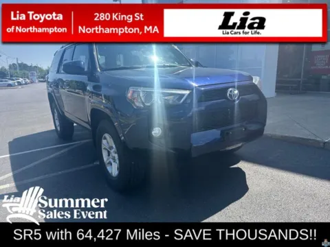 Blue 2019 Toyota 4Runner SR5 for sale in Northampton, MA