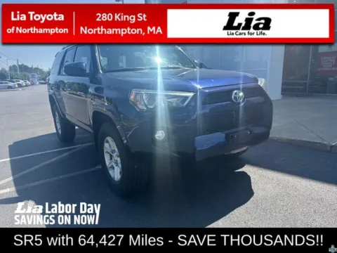 Blue 2019 Toyota 4Runner SR5 for sale in Northampton, MA