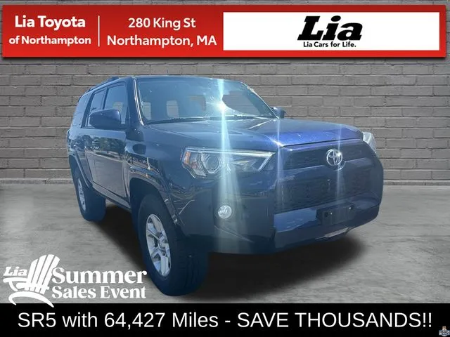 Blue 2019 Toyota 4Runner SR5 for sale in Northampton, MA
