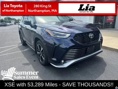 Blue 2022 Toyota Highlander XSE for sale in Northampton, MA