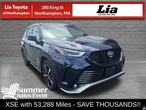 Blue 2022 Toyota Highlander XSE for sale in Northampton, MA
