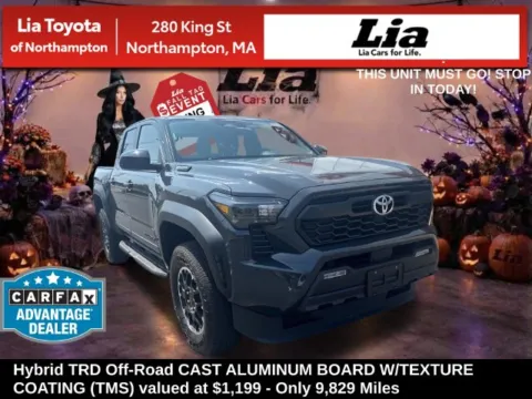 Gray 2025 Toyota Tacoma Hybrid TRD Off Road for sale in Northampton, MA