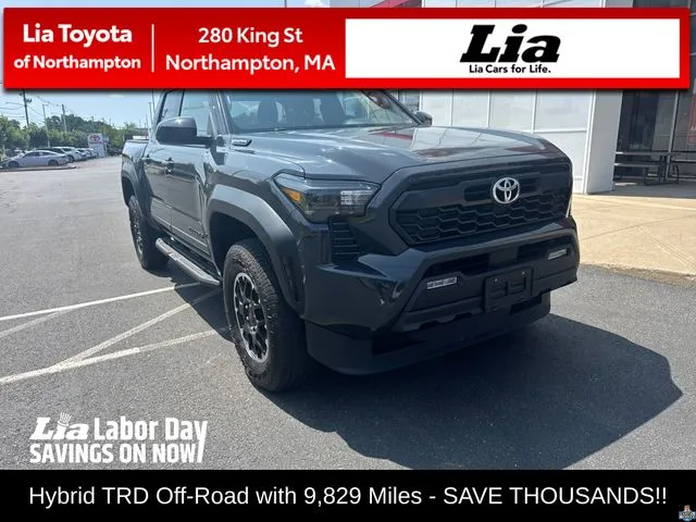 Gray 2025 Toyota Tacoma Hybrid TRD Off Road for sale in Northampton, MA