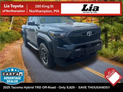 Gray 2025 Toyota Tacoma Hybrid TRD Off Road for sale in Northampton, MA