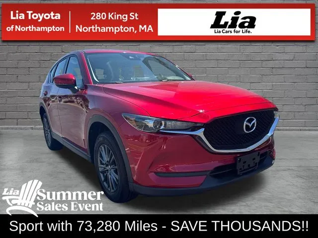 Red 2019 Mazda CX-5 Sport for sale in Northampton, MA