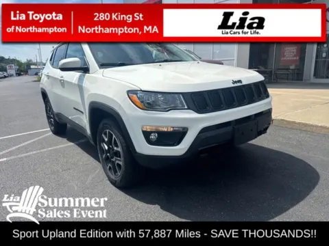 White 2019 Jeep Compass Sport for sale in Northampton, MA