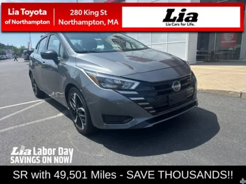 Gray 2024 Nissan Versa 1.6 SR for sale in Northampton, MA