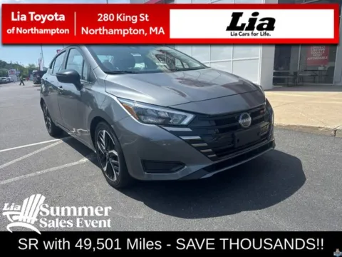 Gray 2024 Nissan Versa 1.6 SR for sale in Northampton, MA