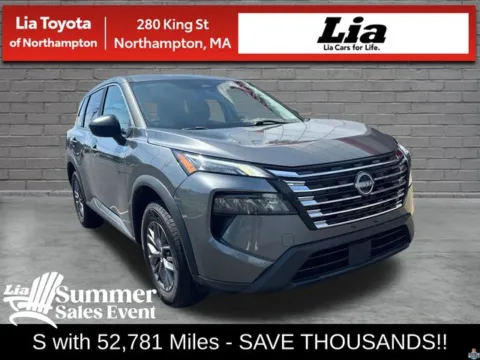 Gray 2024 Nissan Rogue S for sale in Northampton, MA