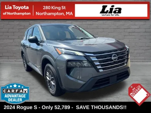 Gray 2024 Nissan Rogue S for sale in Northampton, MA