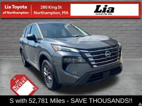 Gray 2024 Nissan Rogue S for sale in Northampton, MA