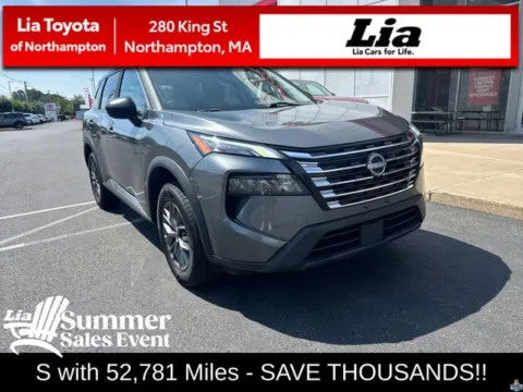 Gray 2024 Nissan Rogue S for sale in Northampton, MA