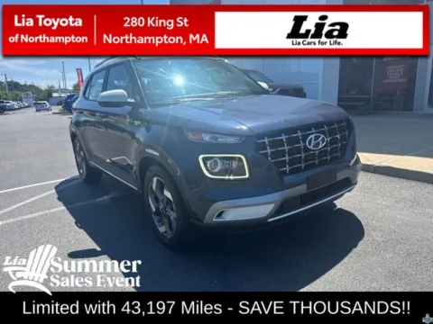 White 2023 Hyundai Venue Limited for sale in Northampton, MA
