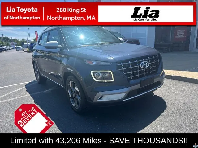 White 2023 Hyundai Venue Limited for sale in Northampton, MA