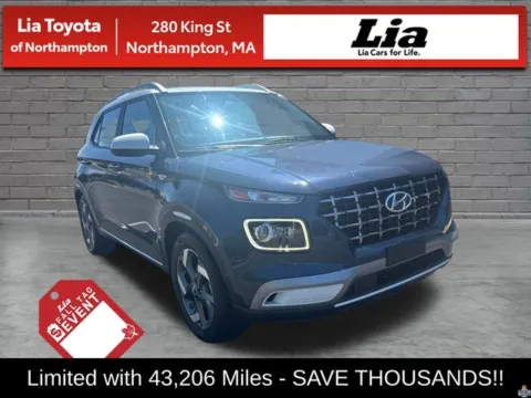 White 2023 Hyundai Venue Limited for sale in Northampton, MA