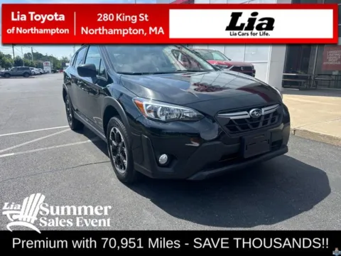 Black 2021 Subaru Crosstrek Premium for sale in Northampton, MA