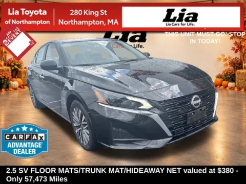 Black 2025 Nissan Altima 2.5 SV for sale in Northampton, MA
