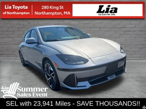 Silver 2024 Hyundai IONIQ 6 SEL for sale in Northampton, MA