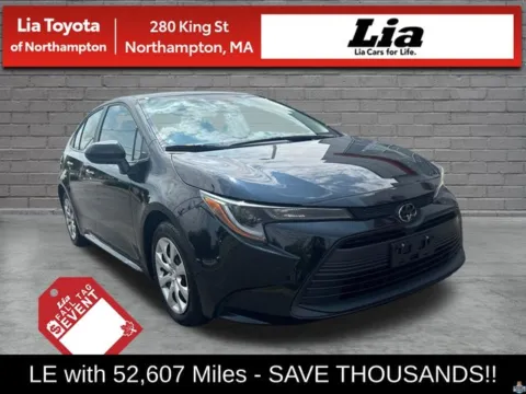 Black 2024 Toyota Corolla LE for sale in Northampton, MA