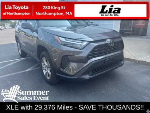 Gray 2023 Toyota RAV4 XLE for sale in Northampton, MA