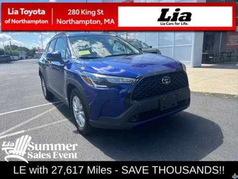 Blue 2024 Toyota Corolla Cross LE for sale in Northampton, MA