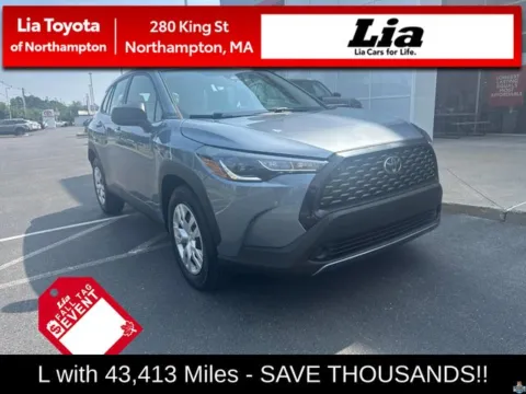 Gray 2023 Toyota Corolla Cross L for sale in Northampton, MA