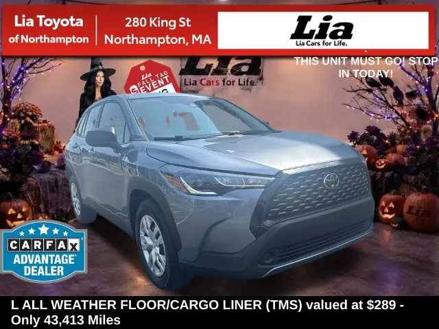 Gray 2023 Toyota Corolla Cross L for sale in Northampton, MA
