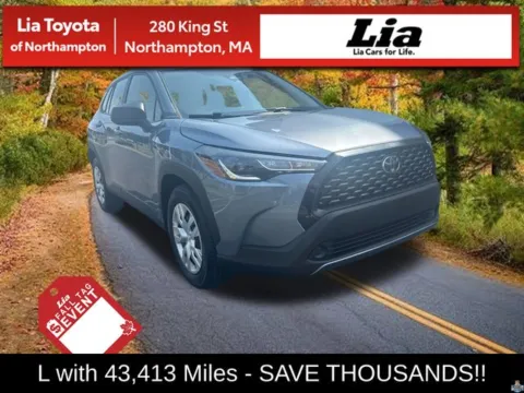 Gray 2023 Toyota Corolla Cross L for sale in Northampton, MA