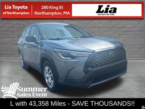 Gray 2023 Toyota Corolla Cross L for sale in Northampton, MA