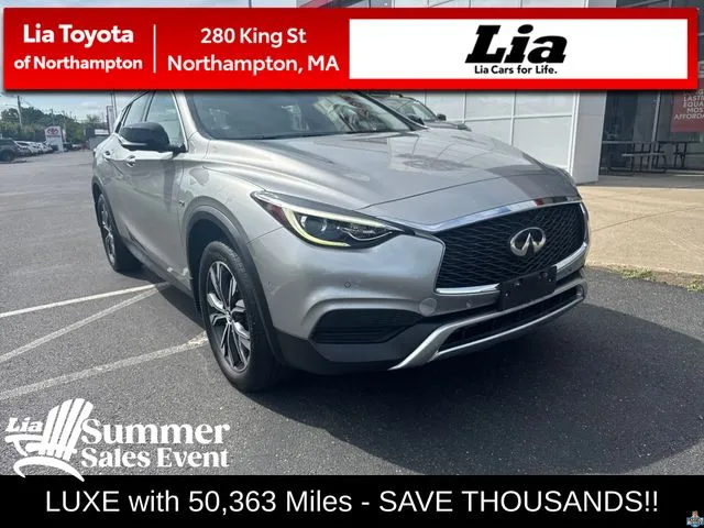 Silver 2019 INFINITI QX30 LUXE for sale in Northampton, MA